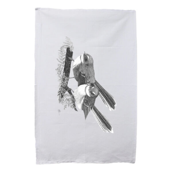 Tea Towel - Fantail in the Ferns Thumbnail