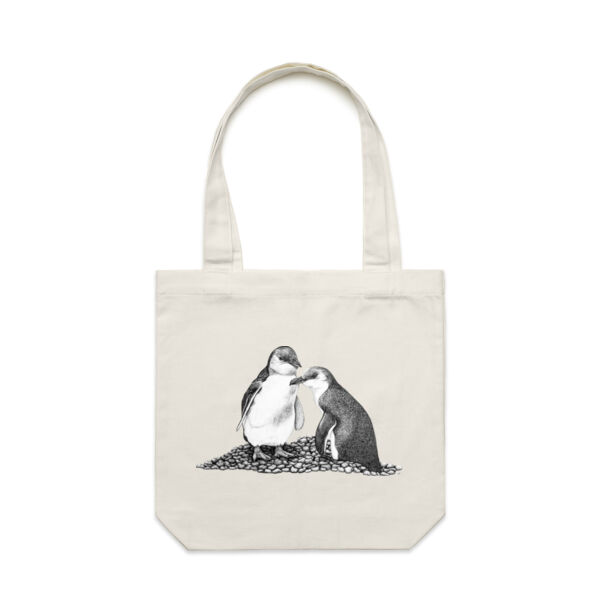 Tote Bag - Penguins on the Rocks Thumbnail