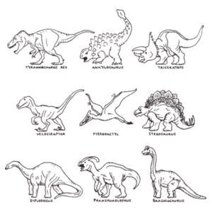 Jurassic Time - AS Colour Womens Maple Tee Design