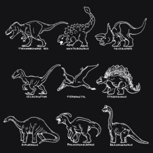 Jurassic Time - AS Colour Womens Mali Tee Design