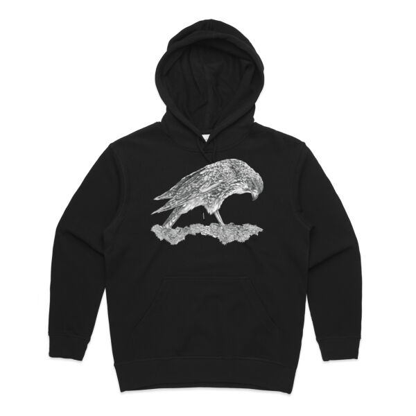 Call Of The Kārearea - AS Colour Womens Premium Hood Thumbnail