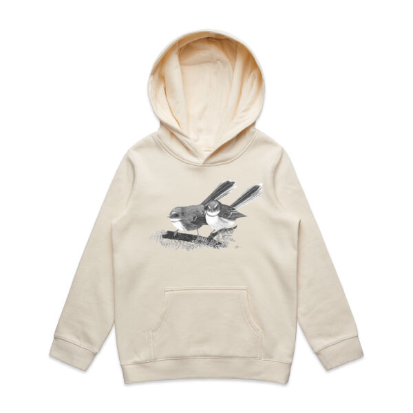 Fantail in the Ferns - AS Colour Kids Supply Hoodie Thumbnail