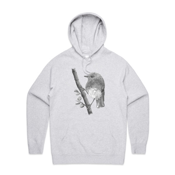 Friendly Toutouwai/NZ Robin  - AS Colour Mens Supply Hood Thumbnail