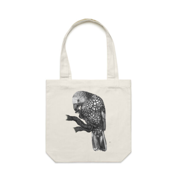 Kaka On A Perch - AS Colour Carrie Tote Bag  Thumbnail