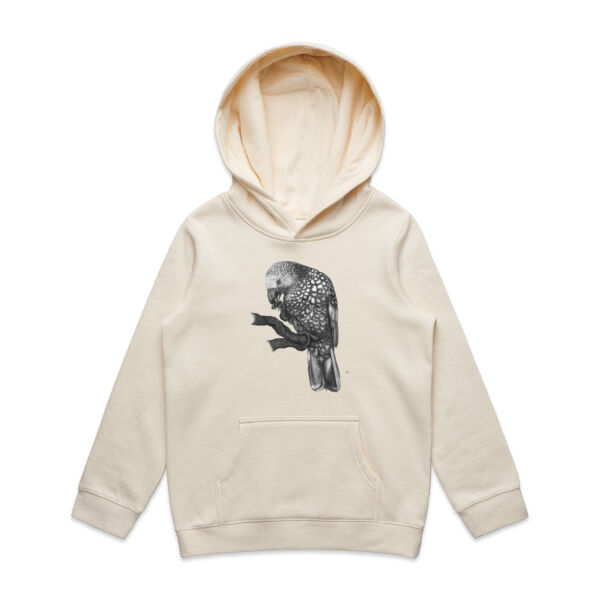 Kaka On A Perch - AS Colour Kids Supply Hoodie Thumbnail