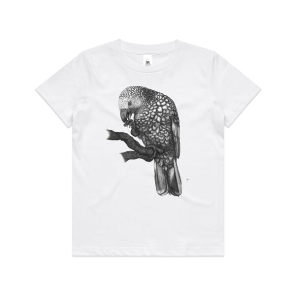 Kaka On A Perch - AS Colour Kids Youth T shirt Thumbnail