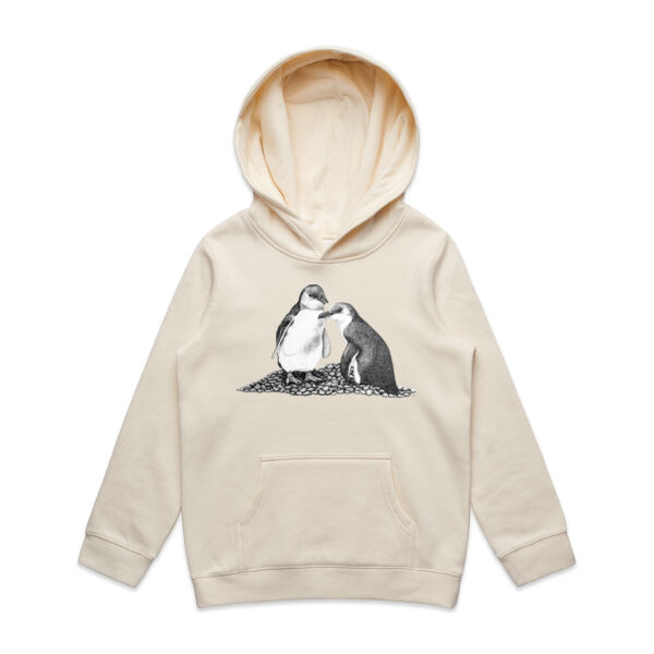 Penguins on the Rocks - AS Colour Kids Supply Hoodie Thumbnail
