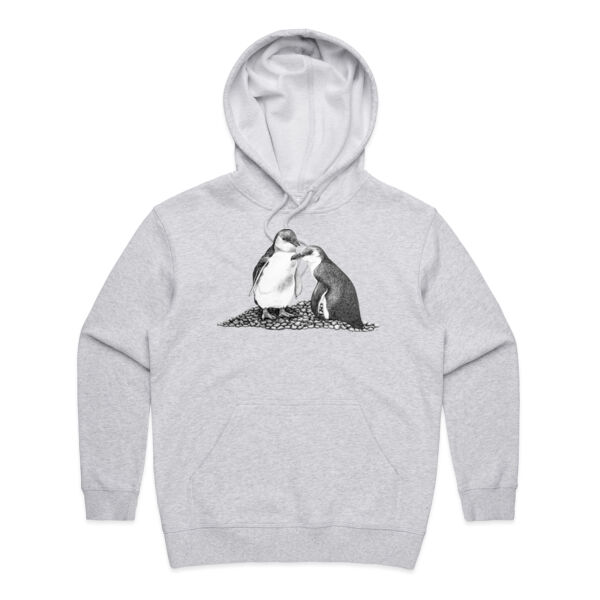 Penguins on the Rocks - AS Colour Womens Premium Hood Thumbnail