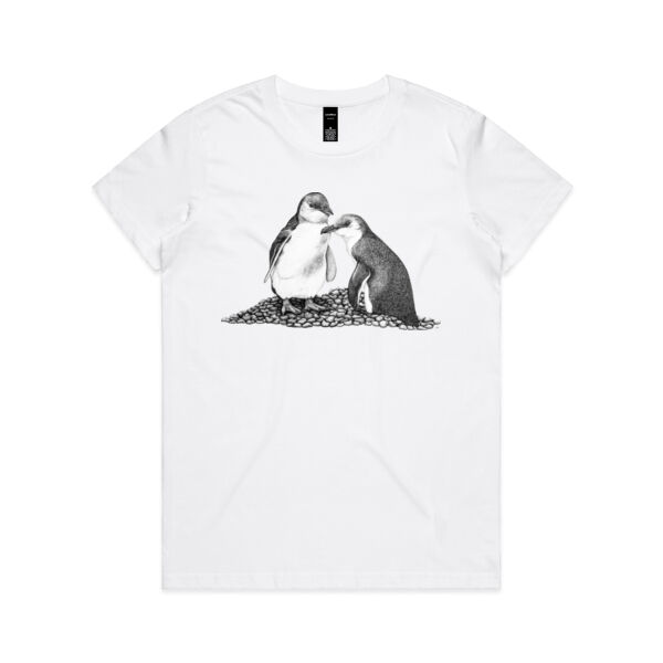 Penguins on the Rocks - AS Colour Womens Maple Tee Thumbnail