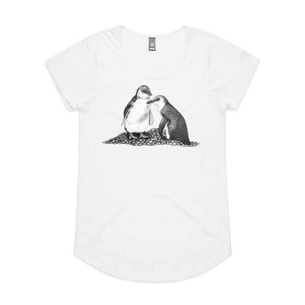 Penguins on the Rocks - AS Colour Womens Mali Tee Thumbnail