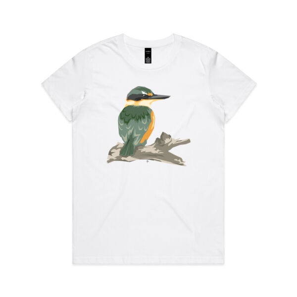 Contemporary Kingfisher - AS Colour Womens Maple Tee Thumbnail