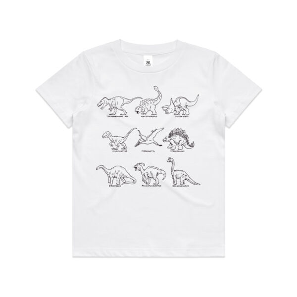 Jurassic Time - AS Colour Kids Youth T shirt Thumbnail