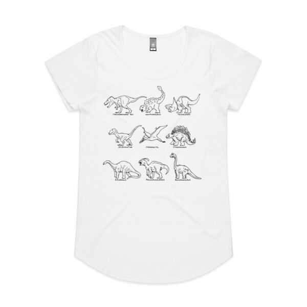 Jurassic Time - AS Colour Womens Mali Tee Thumbnail