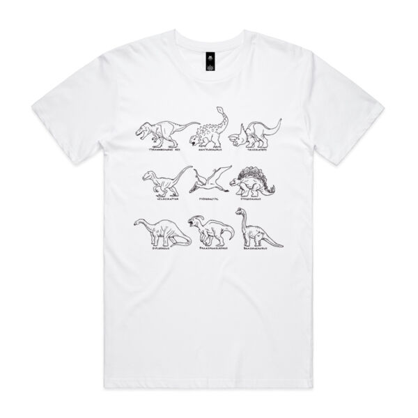 Jurassic Time - AS Colour Mens Staple T shirt Thumbnail