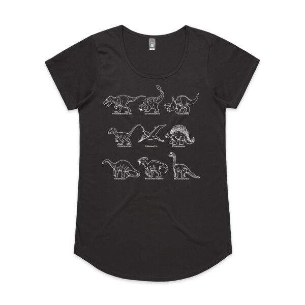 Jurassic Time - AS Colour Womens Mali Tee Thumbnail
